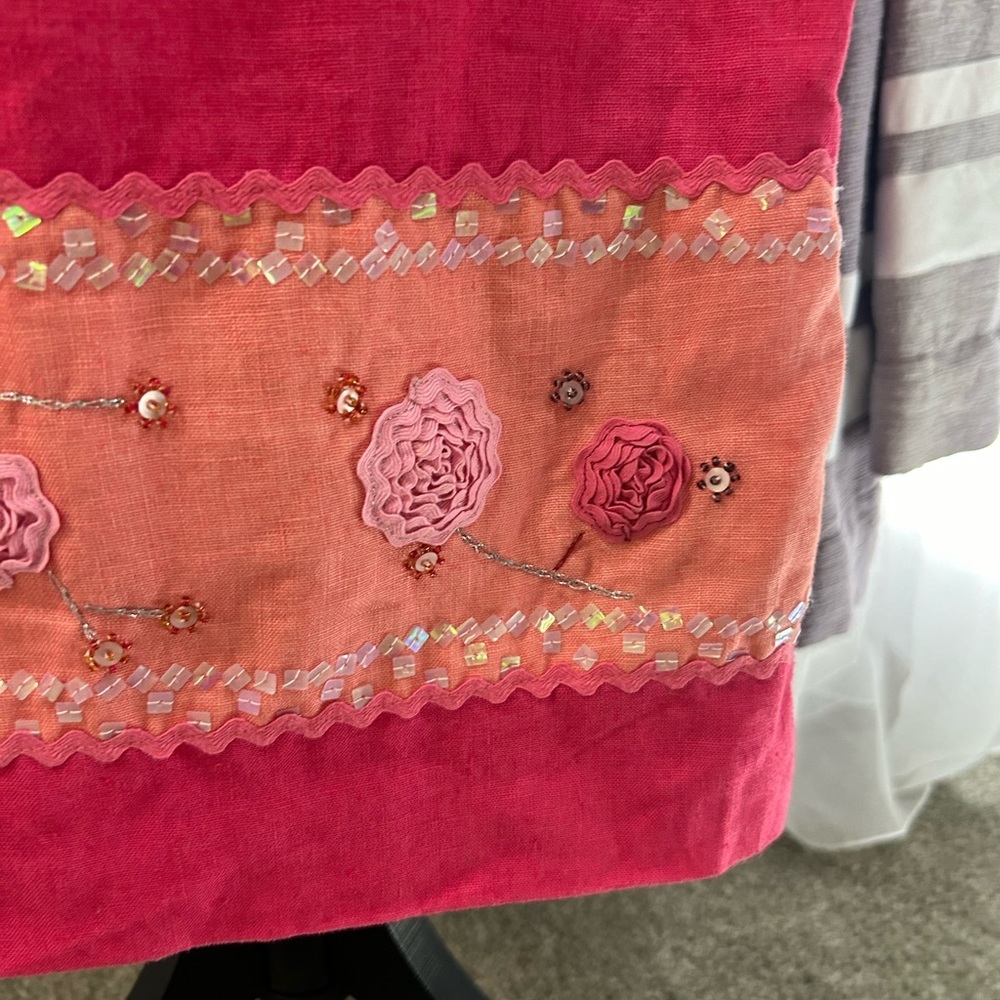 Vintage Stephanie Andrew’s Linen Skirt - Picture 3 of 7